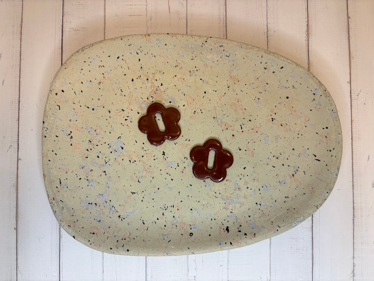 Boucles pampilles - BLOOM - chocolat