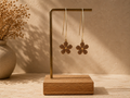 Boucles d’oreilles Solea - Marron
