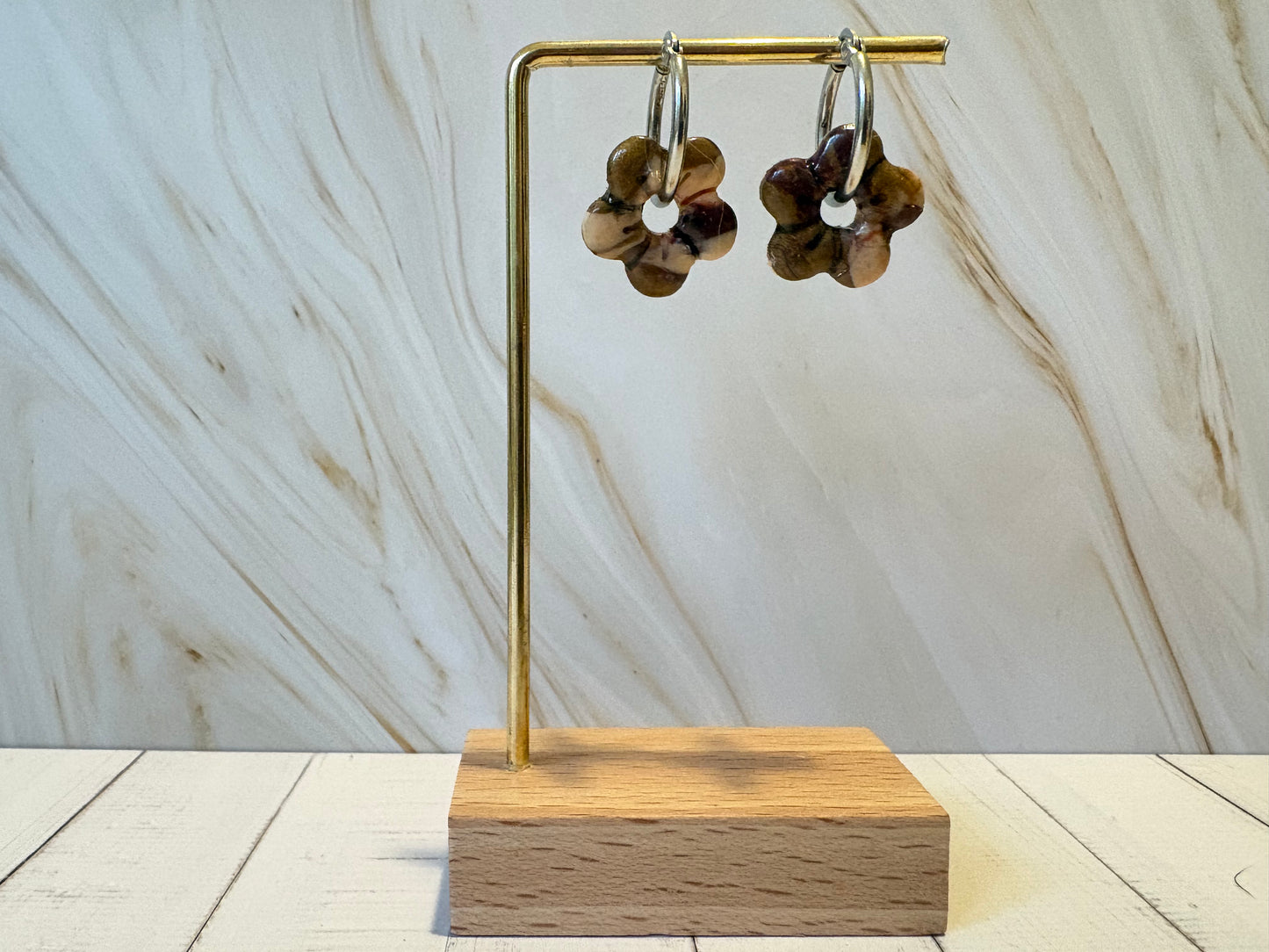 Boucles pampilles - SUNNY - cappuccino