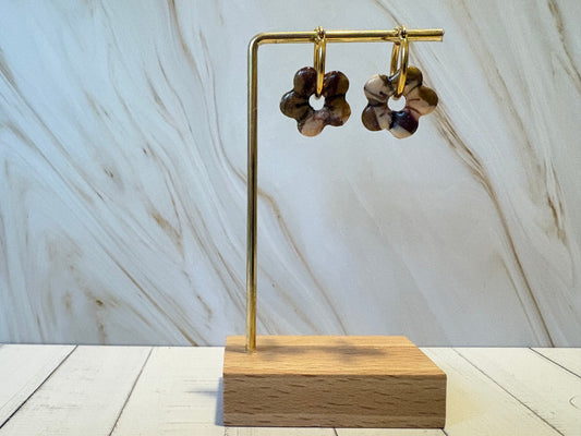 Boucles pampilles - SUNNY - cappuccino