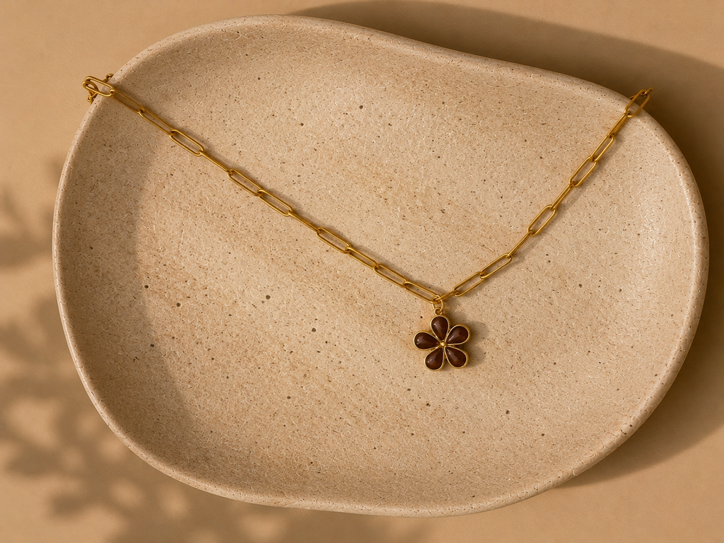 Collier Solea - Marron