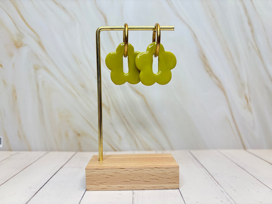 Boucles pampilles - Bloom - vert