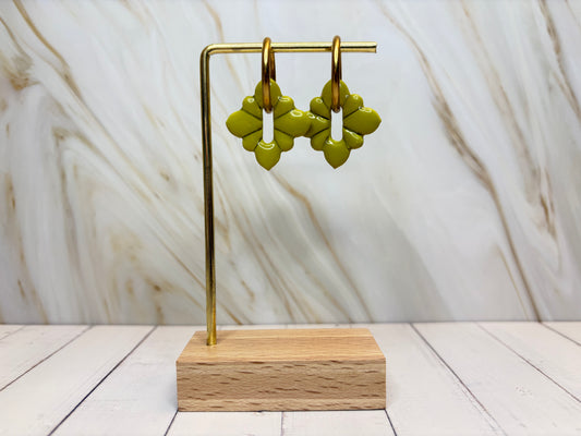 Boucles Pampilles - STELLA - vert