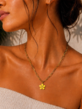 Collier Solea - Jaune