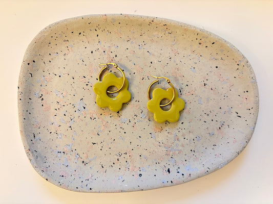 Boucles Pampilles - SOLEA - vert pastel